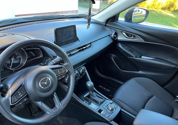 Mazda CX-3 cena 83900 przebieg: 72300, rok produkcji 2020 z Pieszyce małe 121